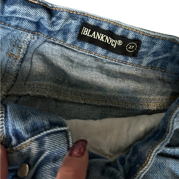 Blank NYC High Rise Distressed Jeans 27 - Picture 10 of 10